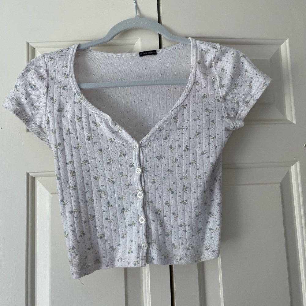 Brandy Melville floral top